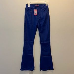 Edikted blue leather pants